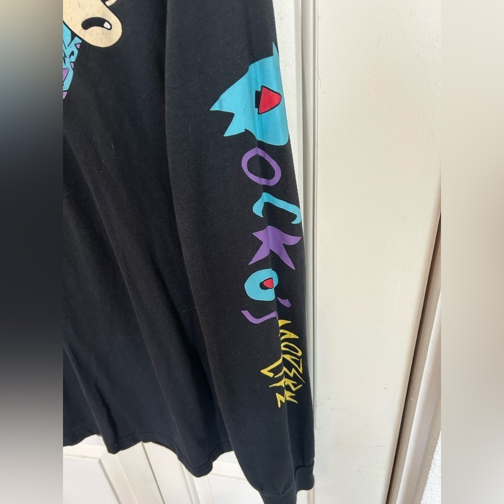 Nickelodeon Rockos Modern Life Graphic Long Sleeve Shirt Tshirt Size XL See Meas - Picture 4 of 11